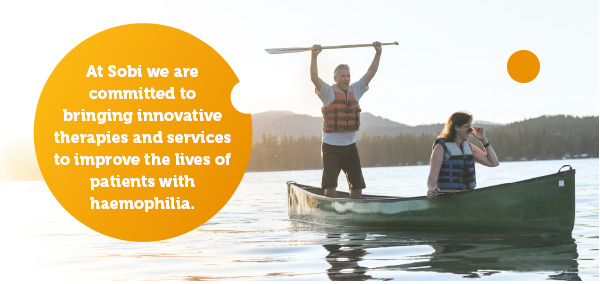 At Sobi we are commited to bringing innovative therapies and services to improve the lives of patients with haemophilia