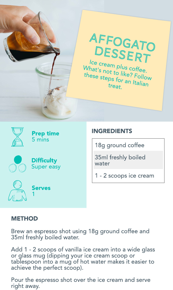 Affogato Dessert