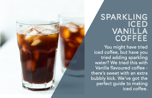 Sparkling Iced Vanilla Coffee